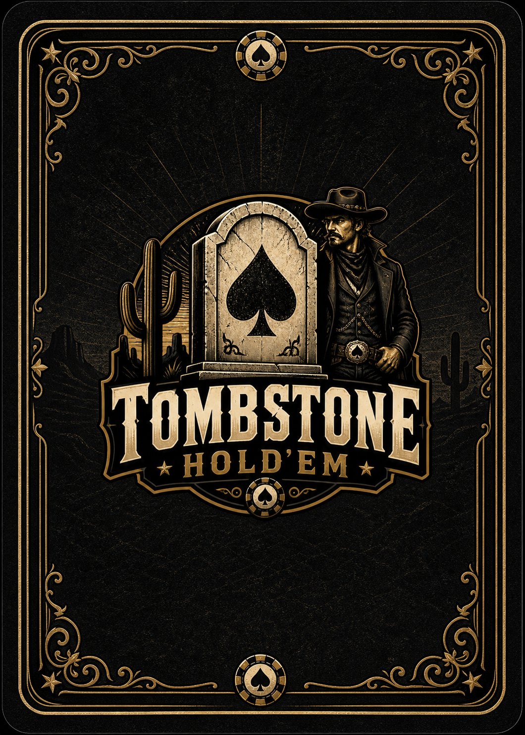 Tombstone Hold'em card back